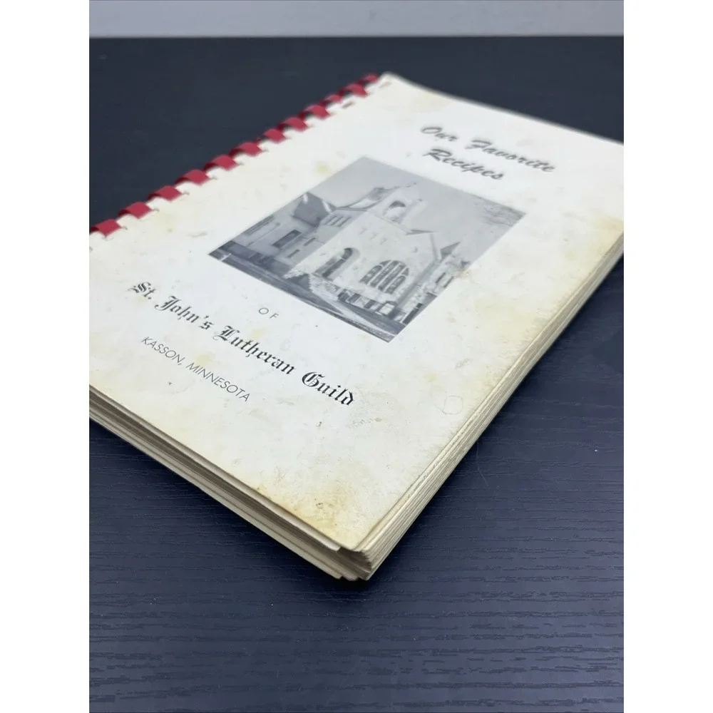 Our Favorite Recipes St Johns Lutheran Guild Kasson MN Community Cookbook